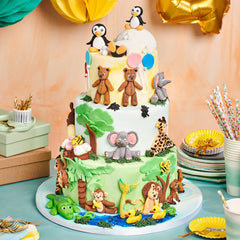 Pastă de zahăr galbenă Funcakes, 250 g