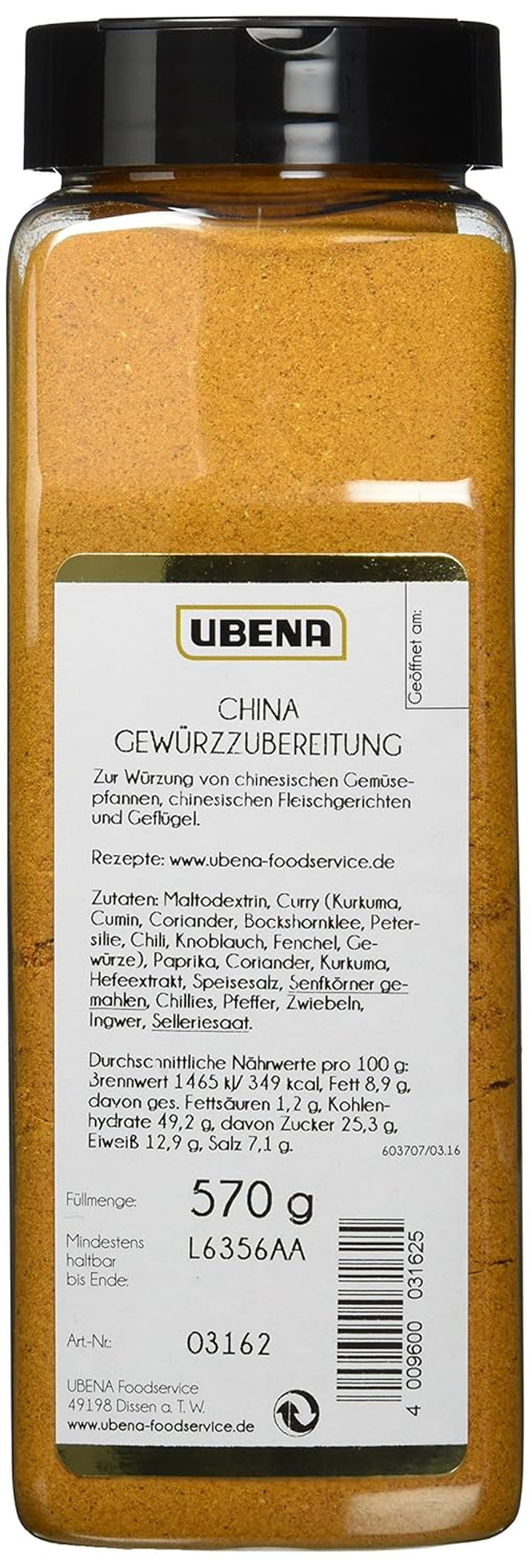 Chinagewürz, 1 opakowanie (1 x 570 g)
