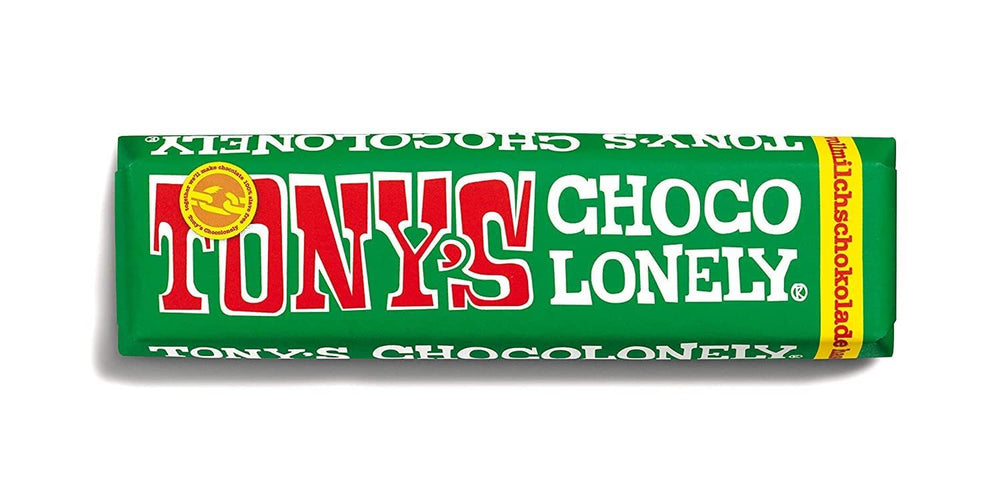 Tony's Chocolonely, mleczna czekolada z karmelem i solą morską 47g