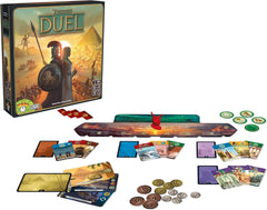 Asmodee 7 Wonders Duel, gra podstawowa, gra dla koneserów, gra strategiczna, 2 graczy, wiek 10+, 30 minut, niemiecki