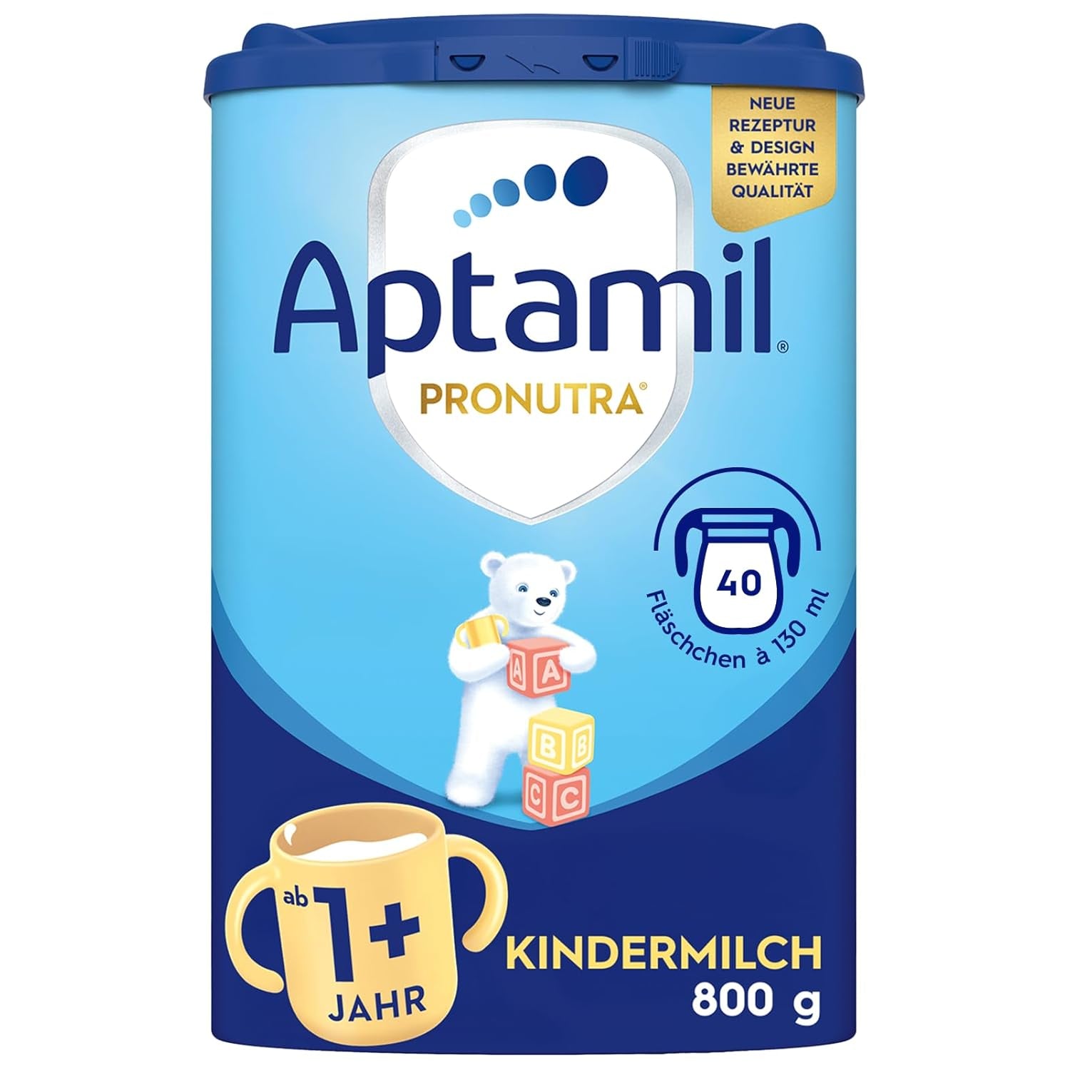Aptamil Lapte de creștere 1 Plus – Lapte de creștere de la 1 an – 800g