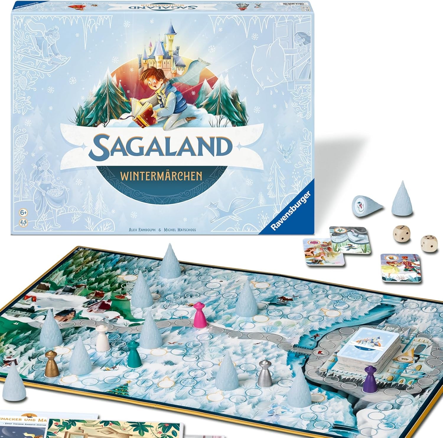 Ravensburger 26424 - Sagaland - gra planszowa dla dzieci i dorosłych, 2-6 graczy, wiek 6+, gra roku, najlepsze gry rodzinne