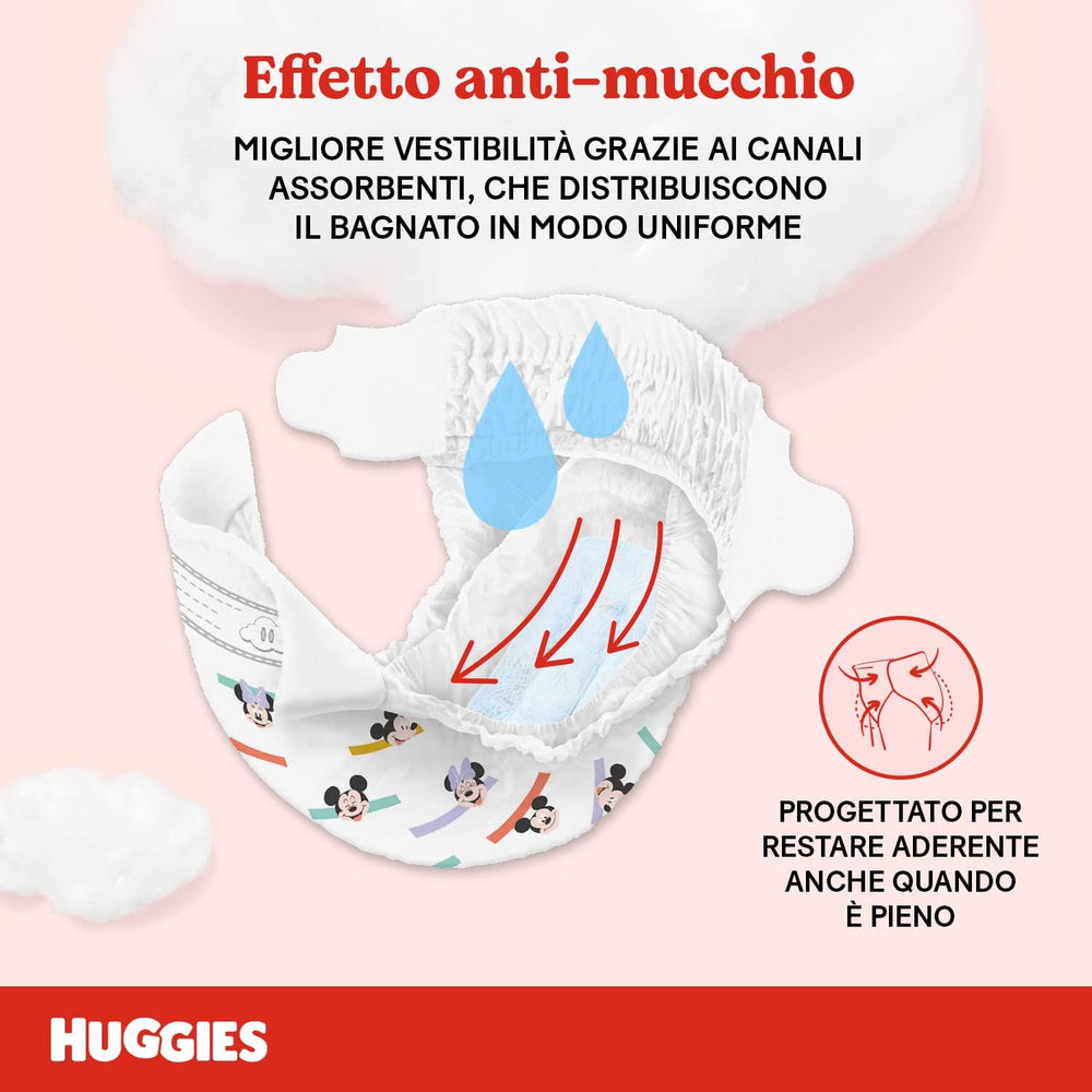 Pieluchy Huggies Ultra Comfort, rozmiar 4 (7-18 kg), Disney Design, opakowanie Value Pack, 150 sztuk
