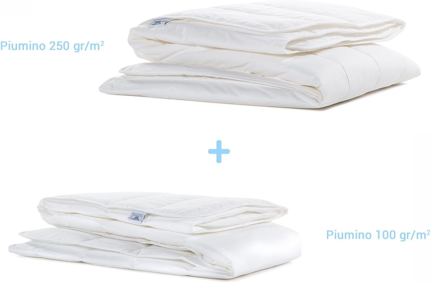 Caleffi 12368 - Plapumă 4 anotimpuri fibre de poliester antialergice Plapumi si pilote Naty Shop