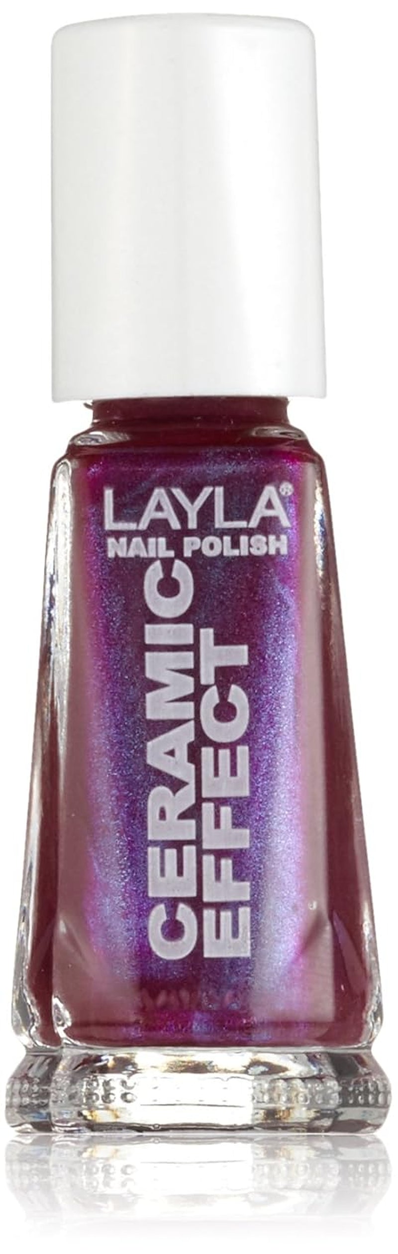 Kosmetyki 1243R23-109 Lakier do paznokci z efektem ceramicznym - pomarańczowy fluo, opakowanie 1 (1 x 0,01 l)