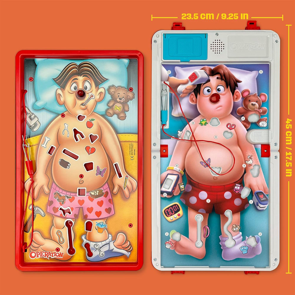 Elektroniczna gra planszowa. Obsługa w pudełku transportowym