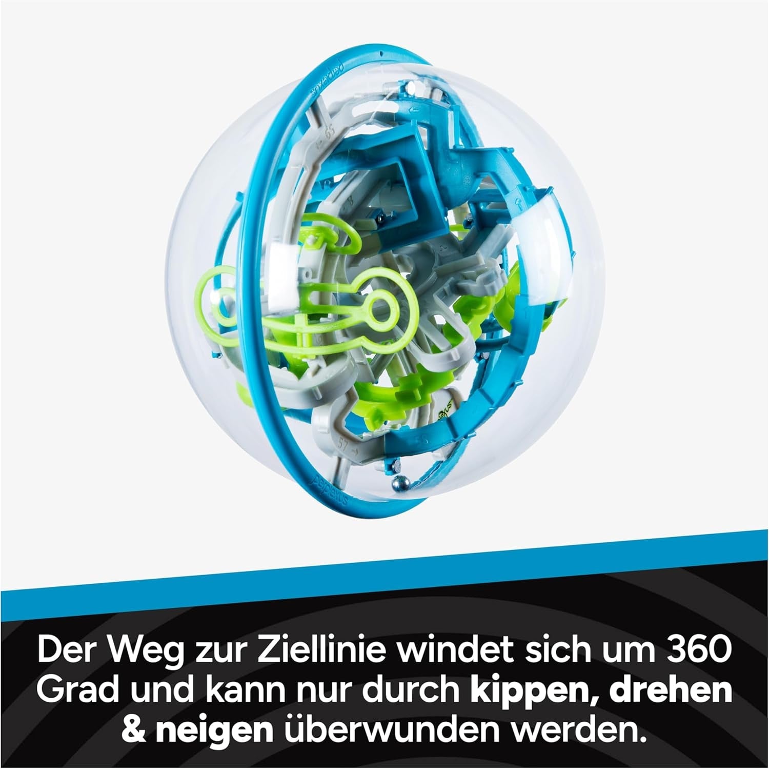 Spin Master Games Perplexus Rebel, labirint 3D cu bile și 70 de obstacole - pentru fanii Perplexus îndemânatici, cu vârsta de 6 ani și peste