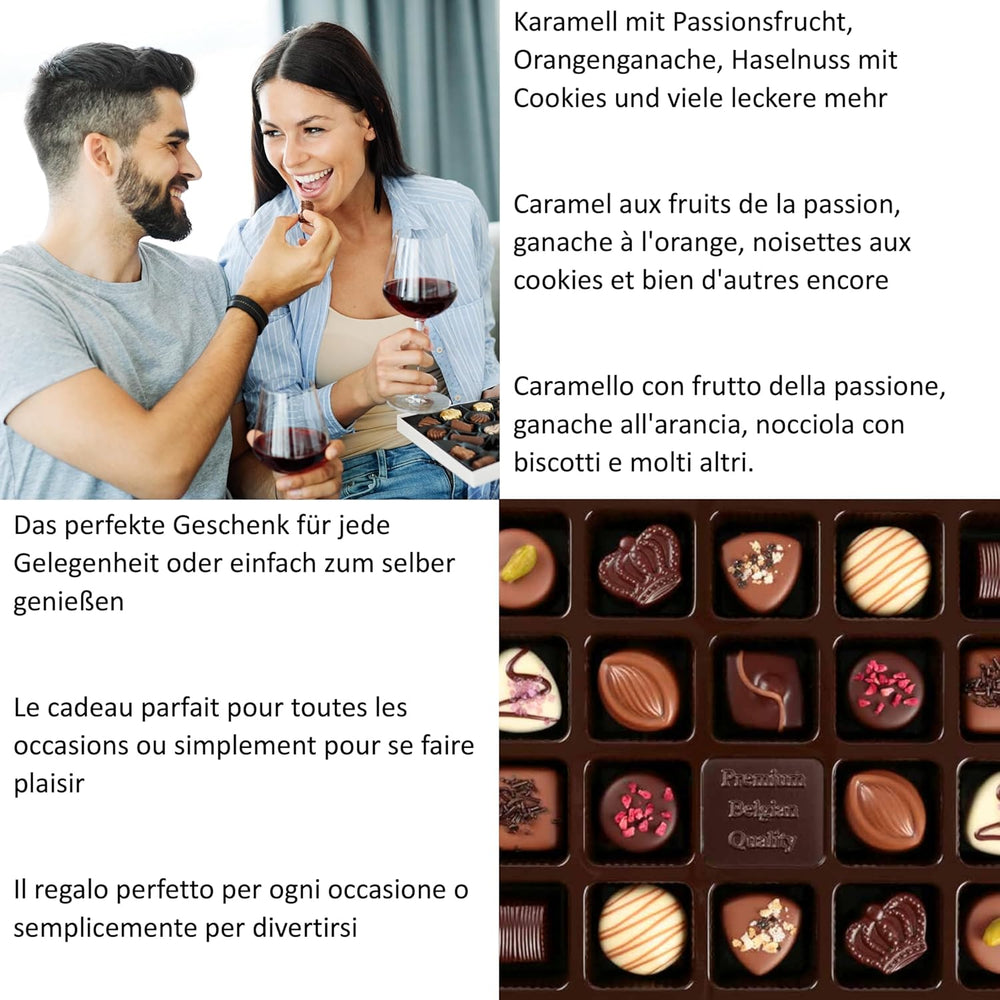 Limar Belgian Luxury Chocolates: 19 indywidualnych smakołyków – wykonanych w tradycyjnym stylu