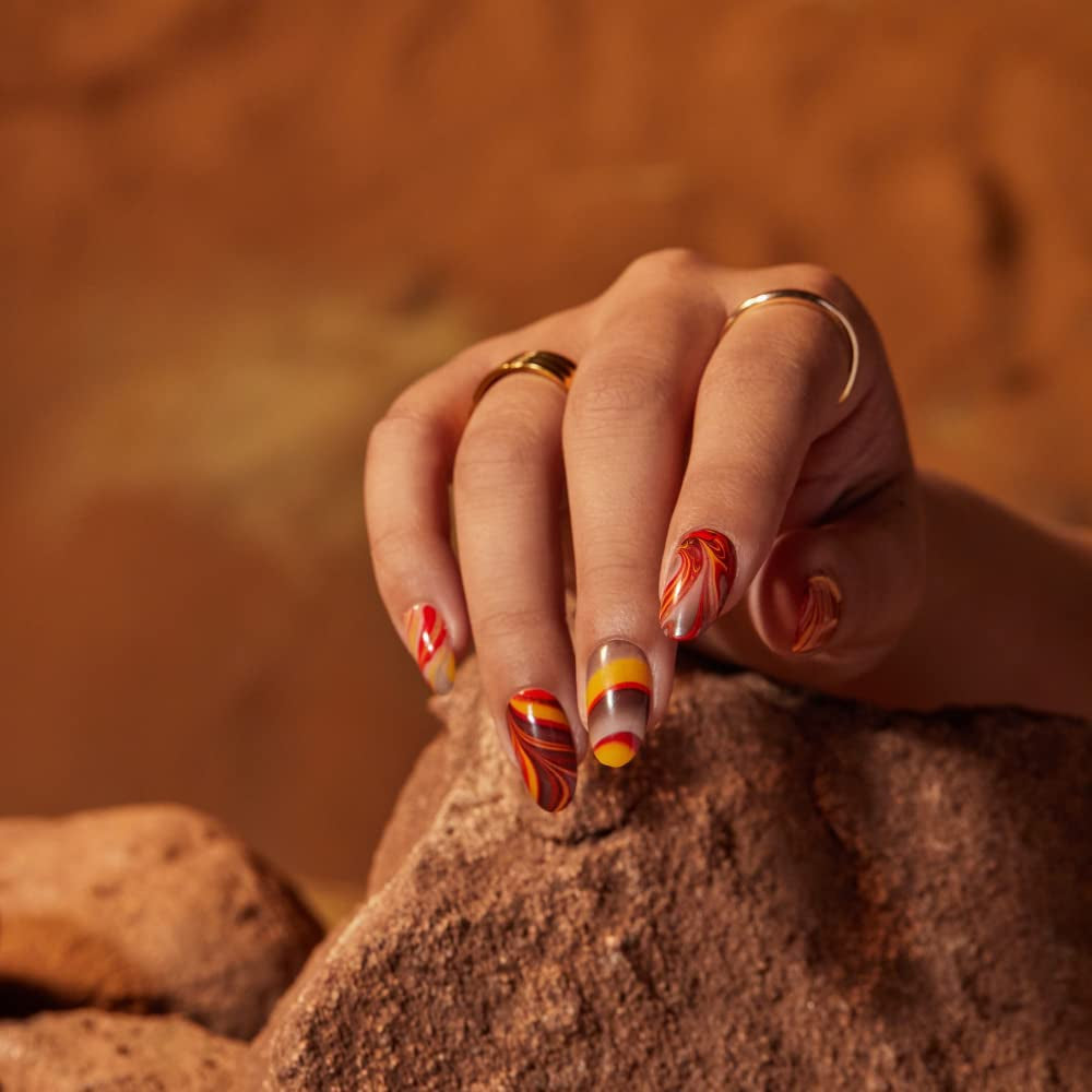 Oja OPI Nail Lacquer în nuanțe de albastru și verde – Oja cu uscare rapidă, rezistentă la ciobire și de lungă durată – durează până la 7 zile – cu pensulă ProWide extra-lată