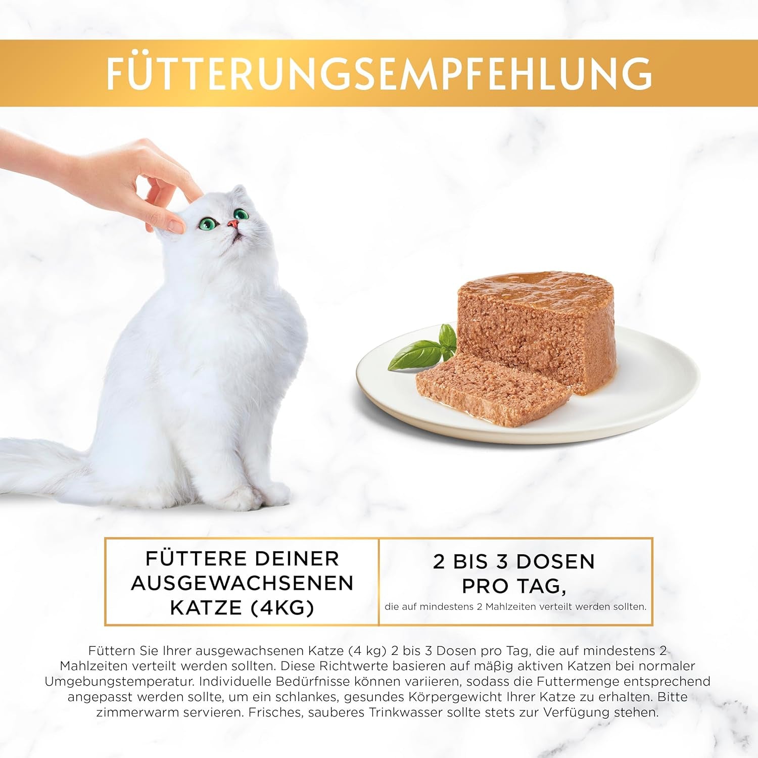 Gourmet Gold Feine Pastete Katzenfutter nass, mit Huhn, 12er Pack (12 x 85g)