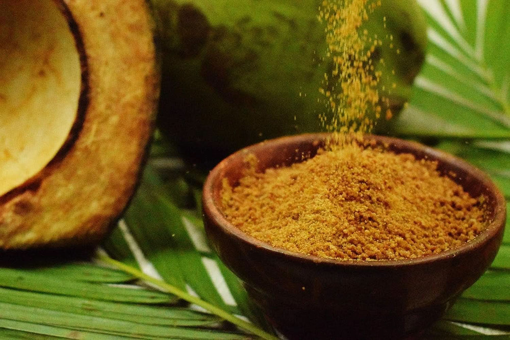 SVATV Brązowy cukier palmowy w proszku, 227 gramów Słodziki Naty Shop