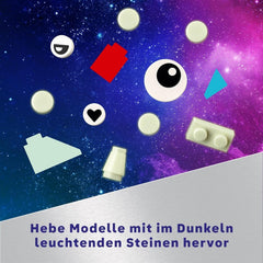 LEGO Classic Kreatywne planety kosmiczne Układ Słoneczny Model do budowania dla dzieci Kosmiczna zabawka z rakietą Statek kosmiczny Planety i kosmici Prezent dla dzieci w wieku 5 lat, chłopców i dziewcząt 11037 Zestawy do budowania Beuche den LEGO-Store