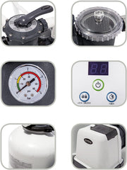 System filtrów piaskowych Intex Krystal Clear 7,9 m³ do basenów o pojemności do 36 000 l 26646