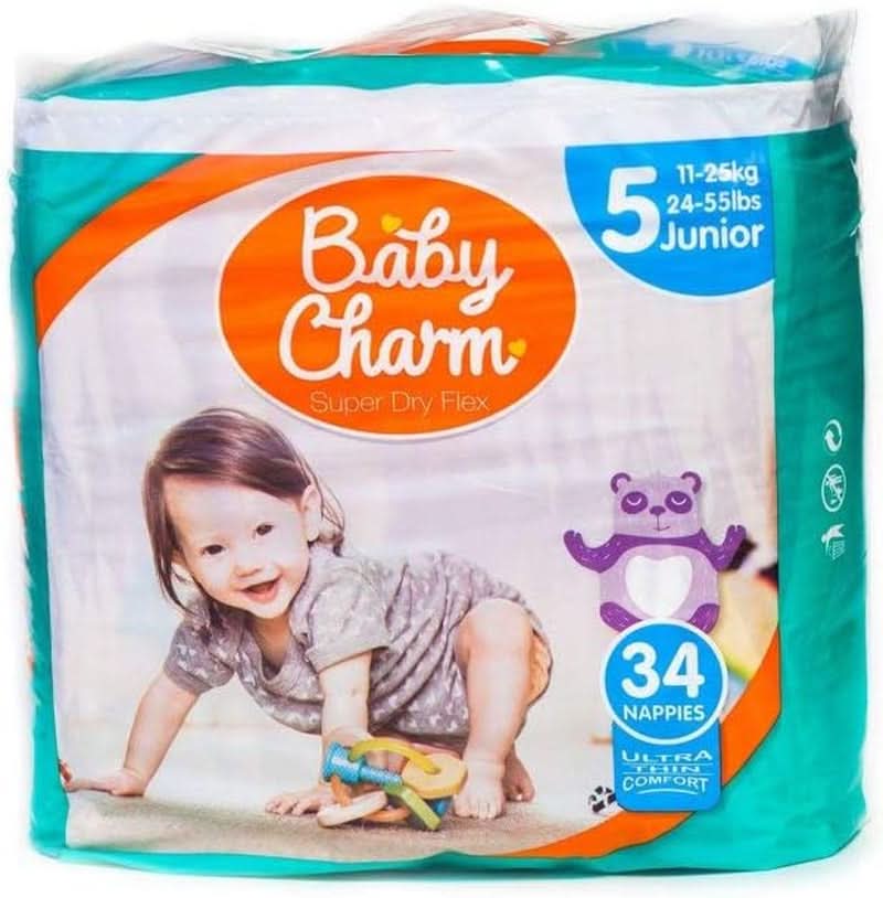 Spodnie Super Dry Flex rozmiar 3, 4 lub 5 Matka i Dziecko Naty Shop 5 (34 pieluszki)