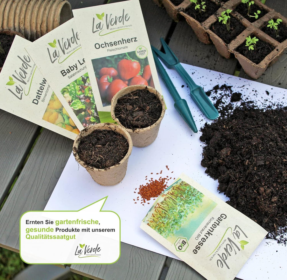 La Verde MEIN GARTEN UND ICH. Gold Rush Zucchini Samen Für Ca. 8–10 Pflanzen, Fruchtgemüse, Saftig Und Aromatisch, Saatgut Ohne Gentechnik