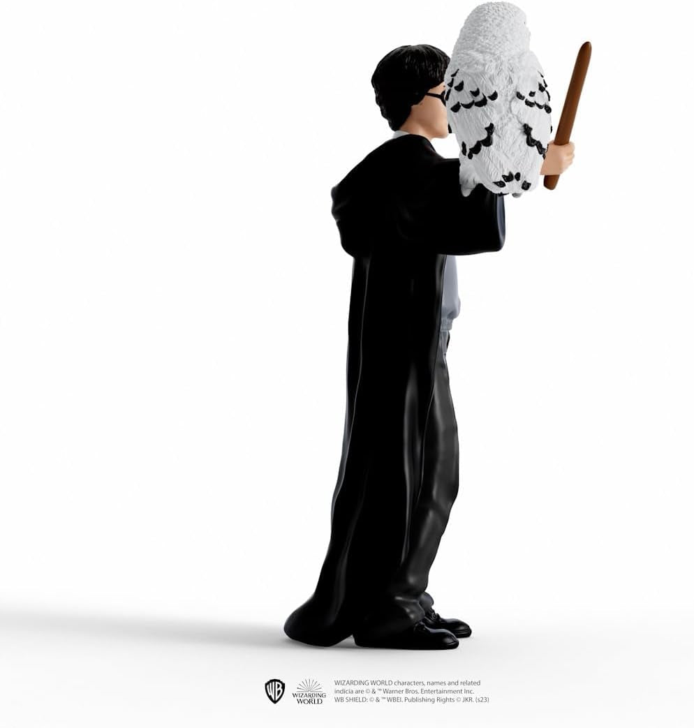 Schleich 42633 Harry Potter i Jadwiga, Od 6 lat, HARRY POTTER - Figurka, 4 X 2,5 X 10 cm, Wielokolorowy/Ocean Tides Figurki Naty Shop