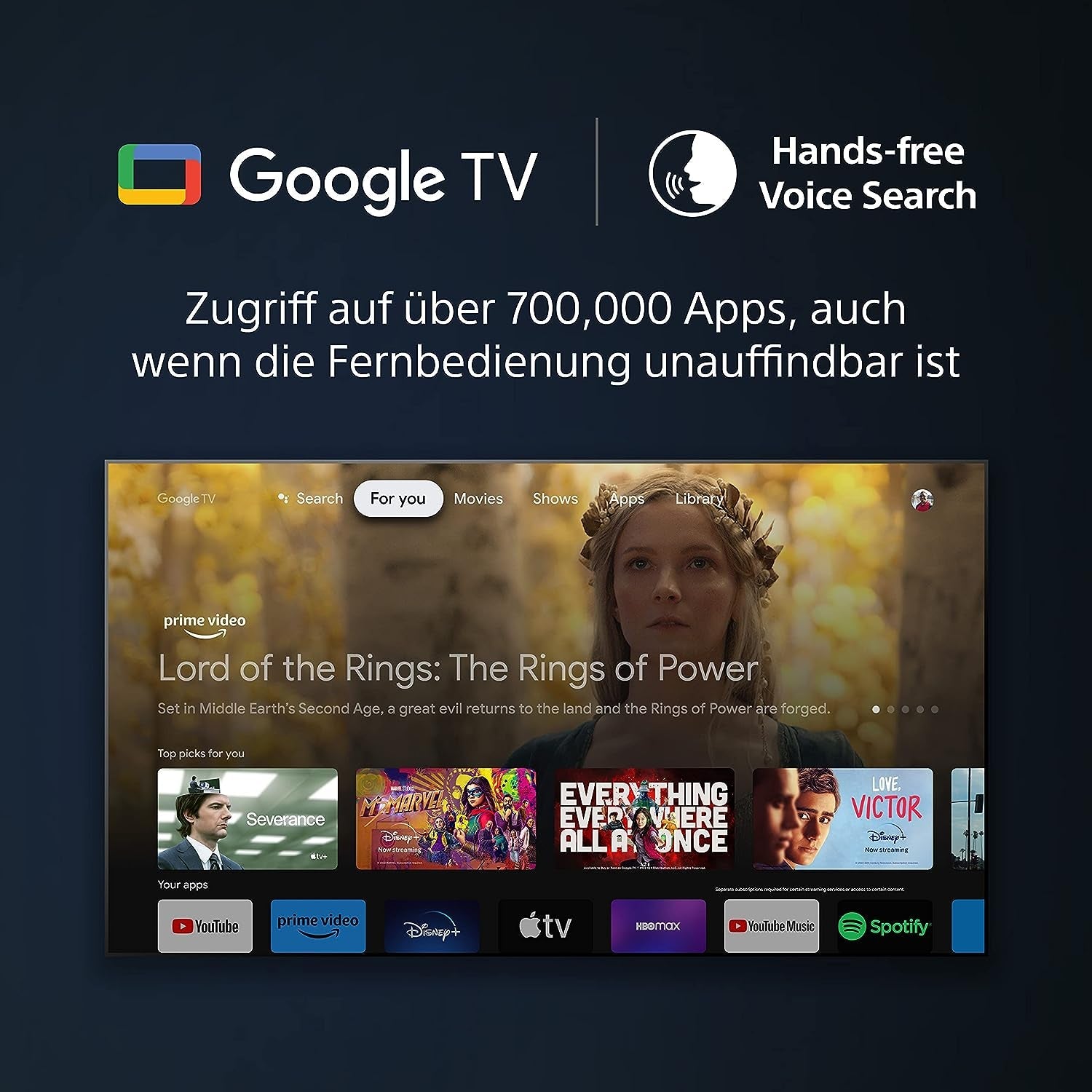 Sony BRAVIA, KD-50X75WL, televizor LED de 50 de inci, 4K HDR, Google TV, Smart TV, compatibil cu Alexa, BRAVIA CORE, HDMI 2.1, meniu de jocuri cu ALLM