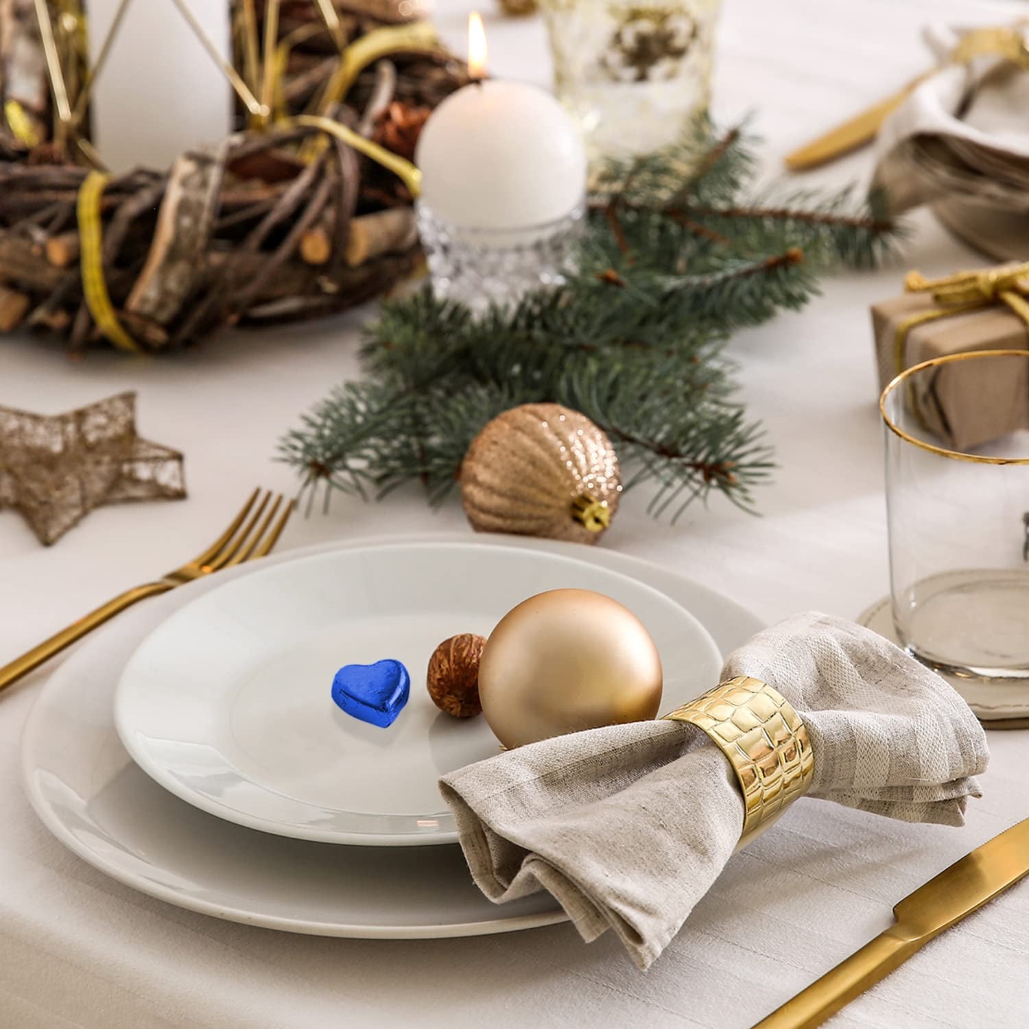 Günthart 150 serc z niebieskiej czekolady z nadzieniem nugatowym | Pingwiny z kremem nugatowym | Serca Pingwinów z Niebieskiej Czekolady | Konkurs | Niebieskie czekoladowe serca | Pingwin (1,2 kg)