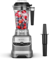 Profesjonalny blender AMZ BOSS z 8 regulowanymi prędkościami | Mikser 1800W Matka i Dziecko Naty Shop Szary 1800W