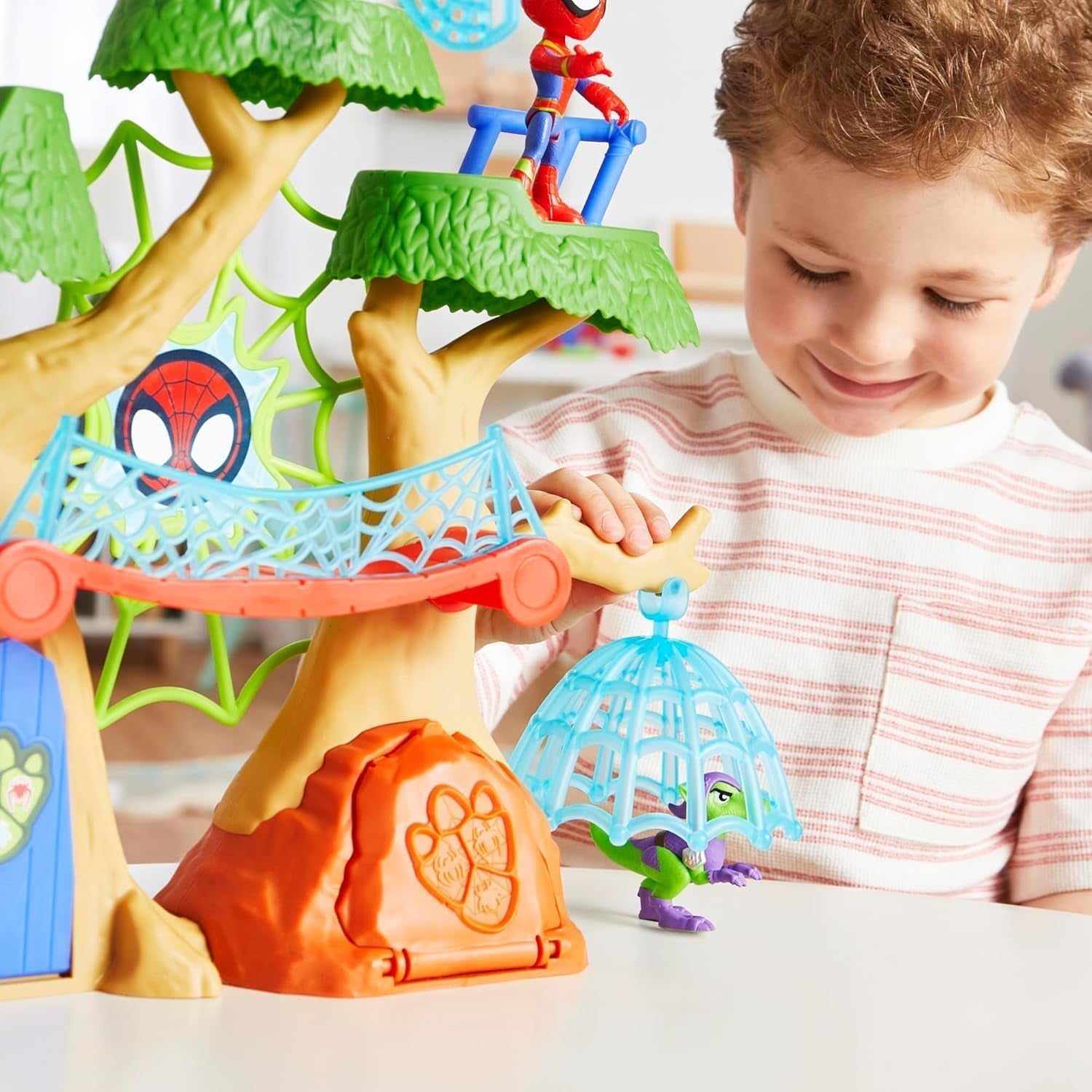 Marvel Spidey i jego super przyjaciele Dino Treehouse Zestaw superbohaterów Figurki Sklep Naty
