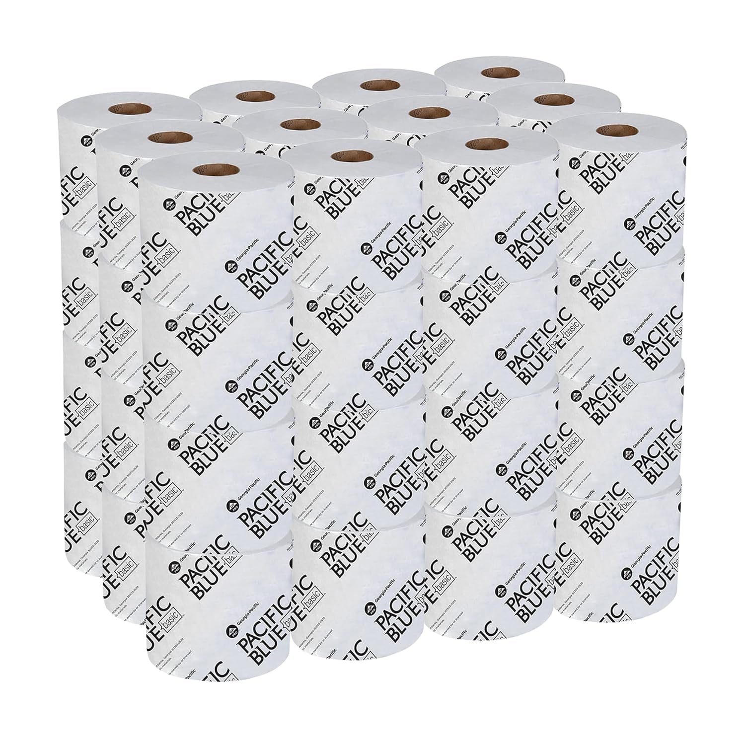 Șervețel de baie Imagine White 1-Ply, HIGH CAPACITY, alb, 48