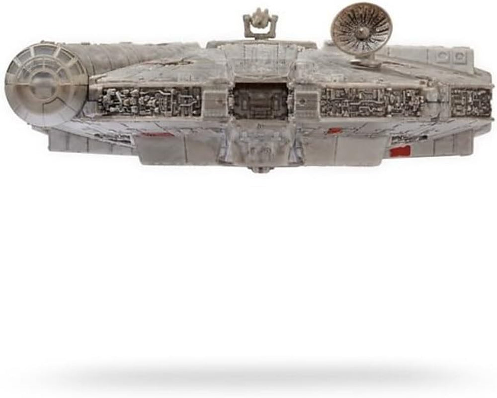 Star Wars Micro Galaxy Squadron SWJ0332 - Millennium Falcon, vehicul oficial de 22,5 cm cu lumini, sunet și figurine Action figures Naty Shop