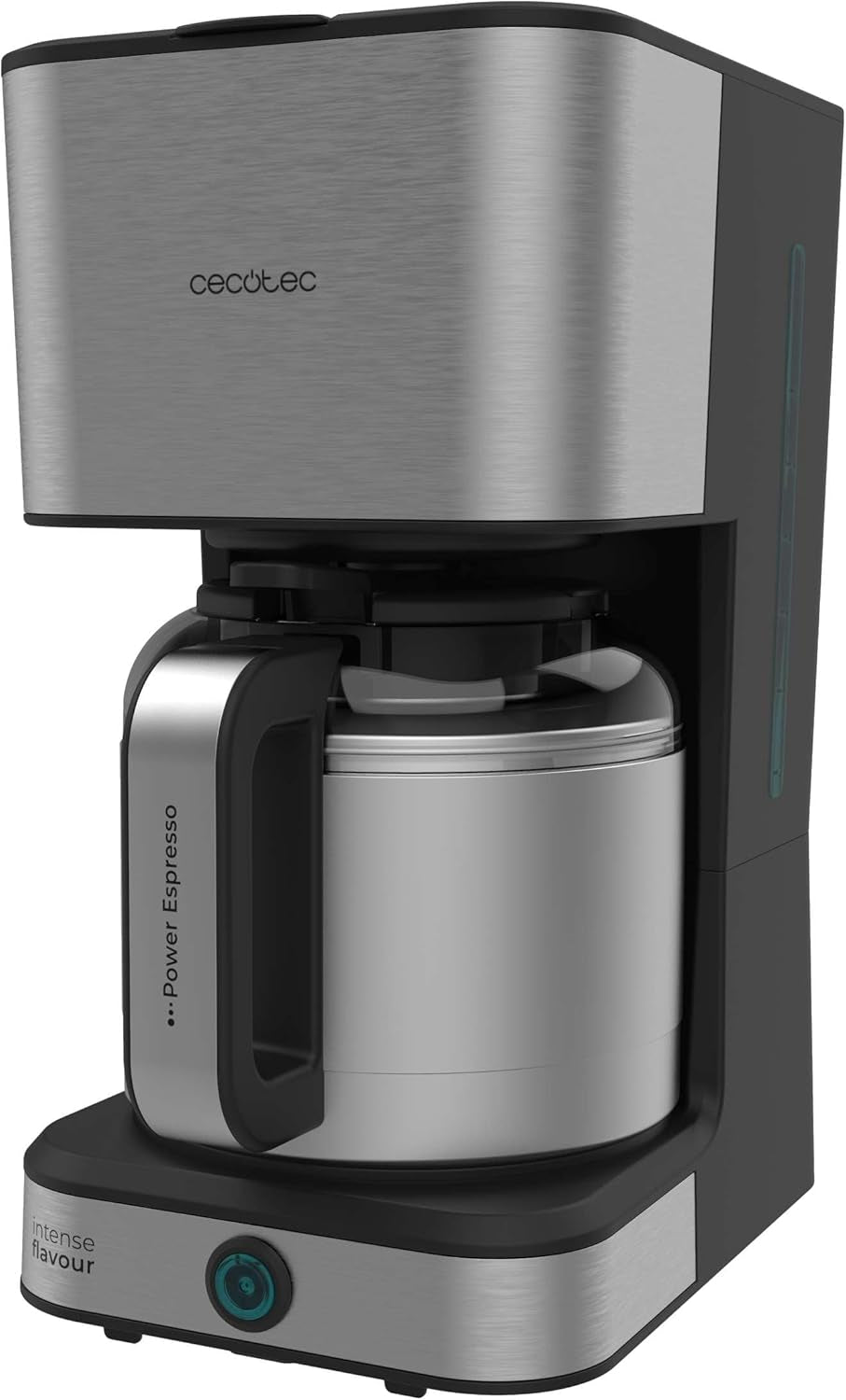 Cafetieră cu picurare Cecotec Coffee 66 Drop & Thermo, 950 W, 1,2 L, 10 cești, tehnologie ExtremeAroma, funcție anti-picurare, indicator nivel apă, filtru principal reutilizabil, protecție la supraîncălzire