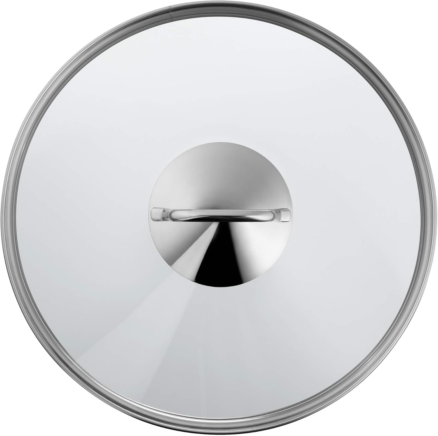 Indukcyjna patelnia gulaszowa WMF Devil 26 cm ze szklaną pokrywą, stal nierdzewna pokryta powłoką Cromargan, powłoka ceramiczna, garnki i patelnie żaroodporne Naty Shop