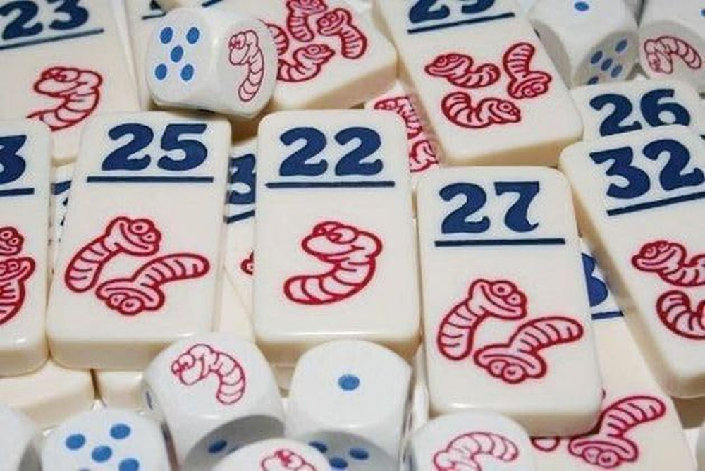 Zoch 601125200 – Heckmeck am Bratwurmeck – burzliwa gra w kości w popularnej ramce z kurczakiem dla inteligentnych ptaków, które wyczuły robaka bratwurmeck, od 8 lat