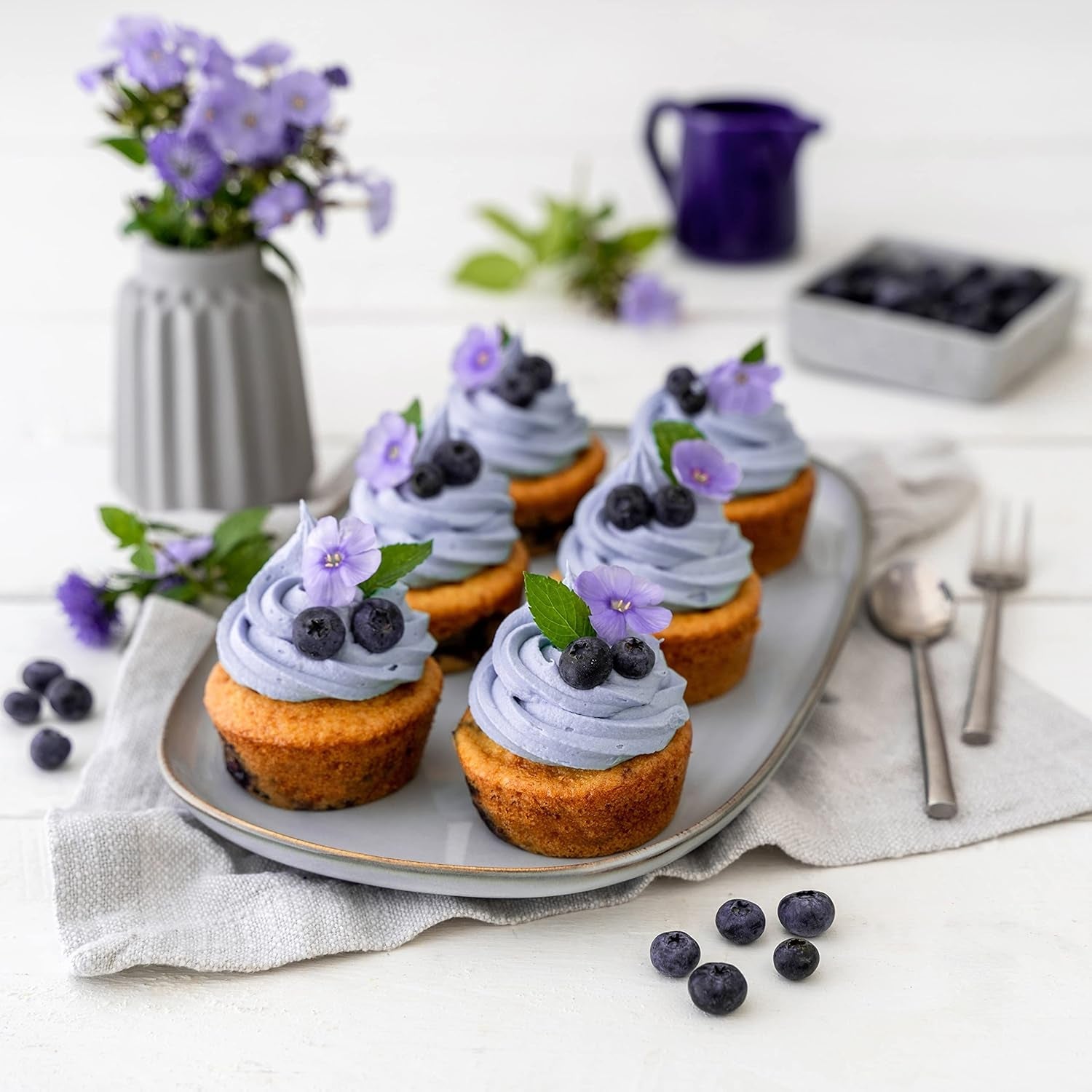 Zenker 12Er Muffinform Energy, Premium-Backform, Für Köstliche Kuchen, Verkürzt Die Backzeit Um Bis Zu 20% (Farbe: Silber/Anthrazit), Menge: 1 Stück, Hellgrau Und Dunkelgrau Formy i blachy do pieczenia Naty Shop