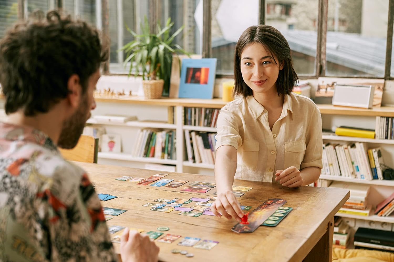 Asmodee 7 Wonders Duel, gra podstawowa, gra dla koneserów, gra strategiczna, 2 graczy, wiek 10+, 30 minut, niemiecki