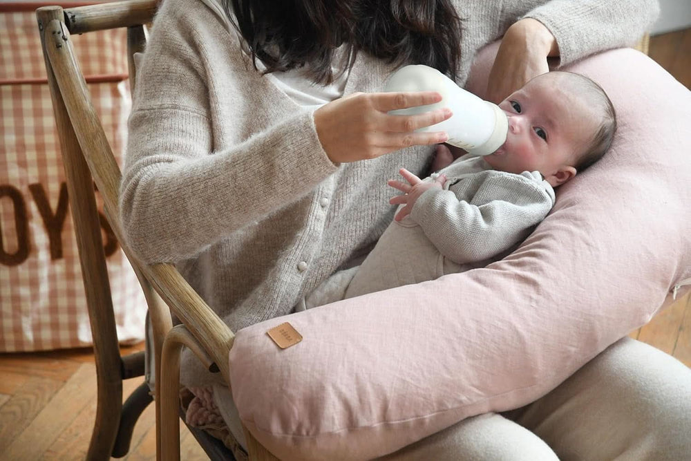 BÉABA, Big Flopsy, wielofunkcyjna poduszka do karmienia piersią. Akcesoria Żywność i karmienie piersią Sklep Bebe Naty