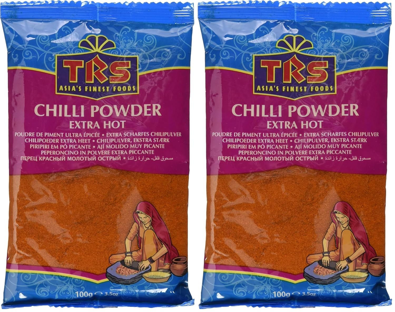 TRS – Ekstra drobne chilli w proszku – (1 X 100 GR)