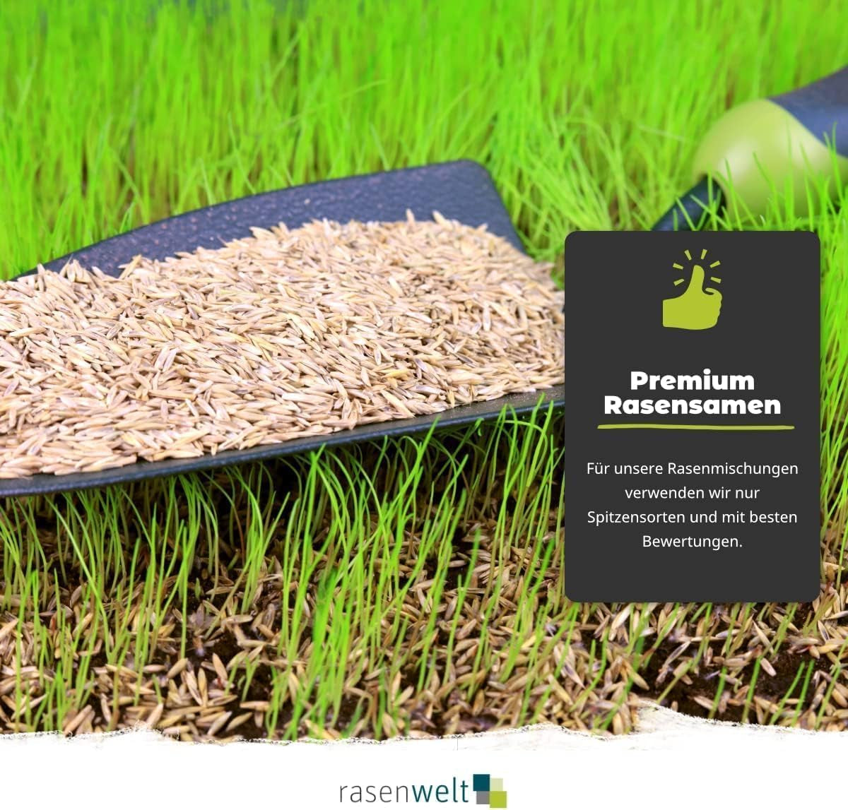 ARENA Premium Golfrasen Saatgut Mit Keimbeschleuniger 3Kg I Rasensamen Tiefschnittverträglich Und Schnellkeimend I Fairway Ultimate
