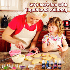 Barwnik spożywczy - Wysoko skoncentrowany płynny barwnik spożywczy do ciast, wypieków, pisanek, napojów - Bezcukrowy barwnik spożywczy do fondantów, lukrów, slimów, dekorowania ciast (Red Velvet, 236ml)