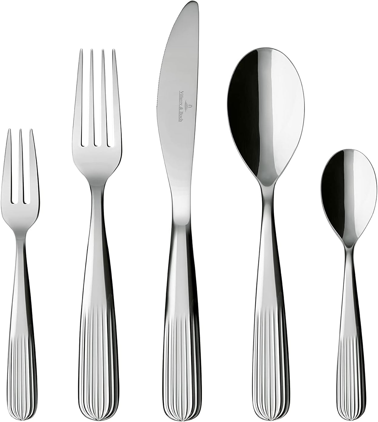 Villeroy & Boch - Zestaw sztućców Rose Garden 30 sztuk, 6 osób Kuchnia Naty Shop