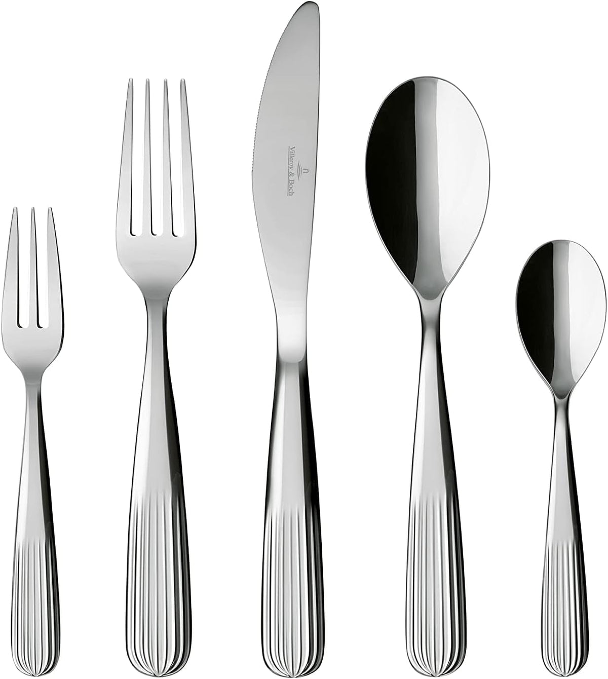 Villeroy & Boch - Zestaw sztućców Rose Garden 30 sztuk, 6 osób Kuchnia Naty Shop