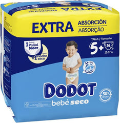 Baby Dry Extra - opakowanie Jumbo, rozmiar 5-56 sztuk