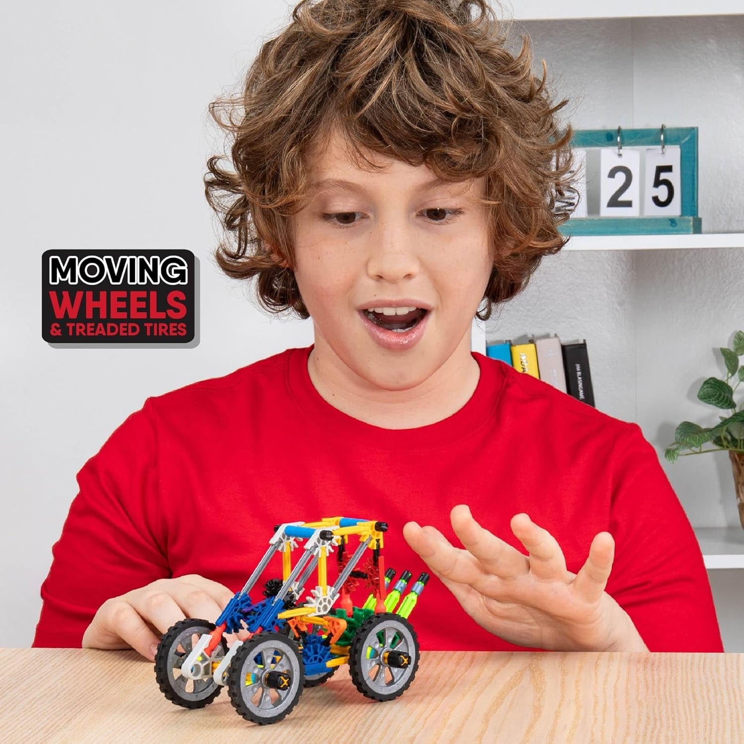 K'NEX 12418 Fantasie Ultimativer Baukasten mit 35 Modellen, Lernspielzeug für Jungen und Mädchen, 480-teiliges MINT-Lernset, Bauspielzeug für Kinder, Konstruktionsspielzeug ab 7 Jahren