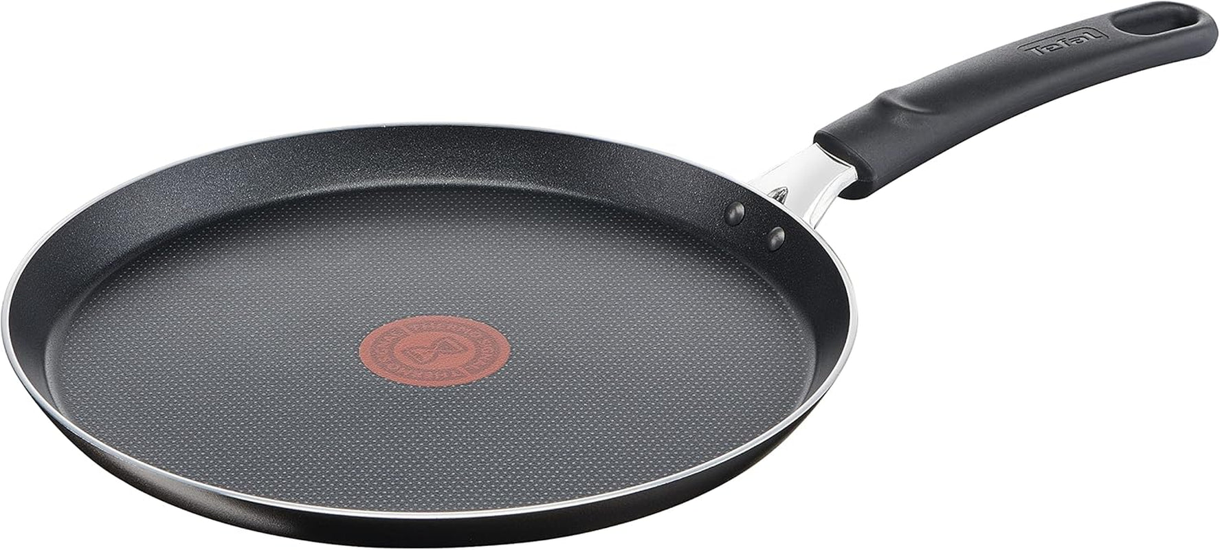 Tefal Easy Cook & Clean, powłoka nieprzywierająca, wskaźnik temperatury, niezalecany do garnków i patelni indukcyjnych Naty Shop Pancake Pan 25 Cm