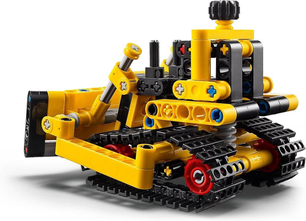 LEGO Technic Ciężki spychacz Zabawkowy spychacz Dodaj do placu budowy Zabawka konstrukcyjna dla dzieci Prezent techniczny dla chłopców i dziewcząt w wieku 7 lat 42163 Zestawy konstrukcyjne Besuche den LEGO-Store
