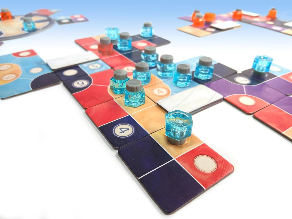 Asmodee, Ink, Gry z wynikami końcowymi, Strategiczna i artystyczna gra rodzinna, 1 do 4 graczy, wiek 8+, 30 do 45 minut, wersja niemiecka