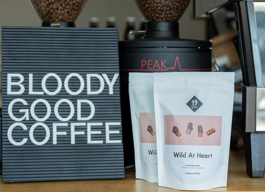 Wild At Heart Espresso | 250g ganze Bohnen | fair & nachhaltig | frisch geröstet | 100% Arabica Kaffeebohnen | specialty coffee | 19grams Kaffeerösterei