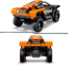 LEGO Technic Zestaw samochodów wyścigowych NEOM Mclaren Extreme E, zabawka silnikowa dla dzieci, napędzany wiatrem samochód do zbudowania, prezent techniczny dla chłopców i dziewcząt w wieku 7 lat 42166 Zestawy do budowania Besuche w sklepie LEGO