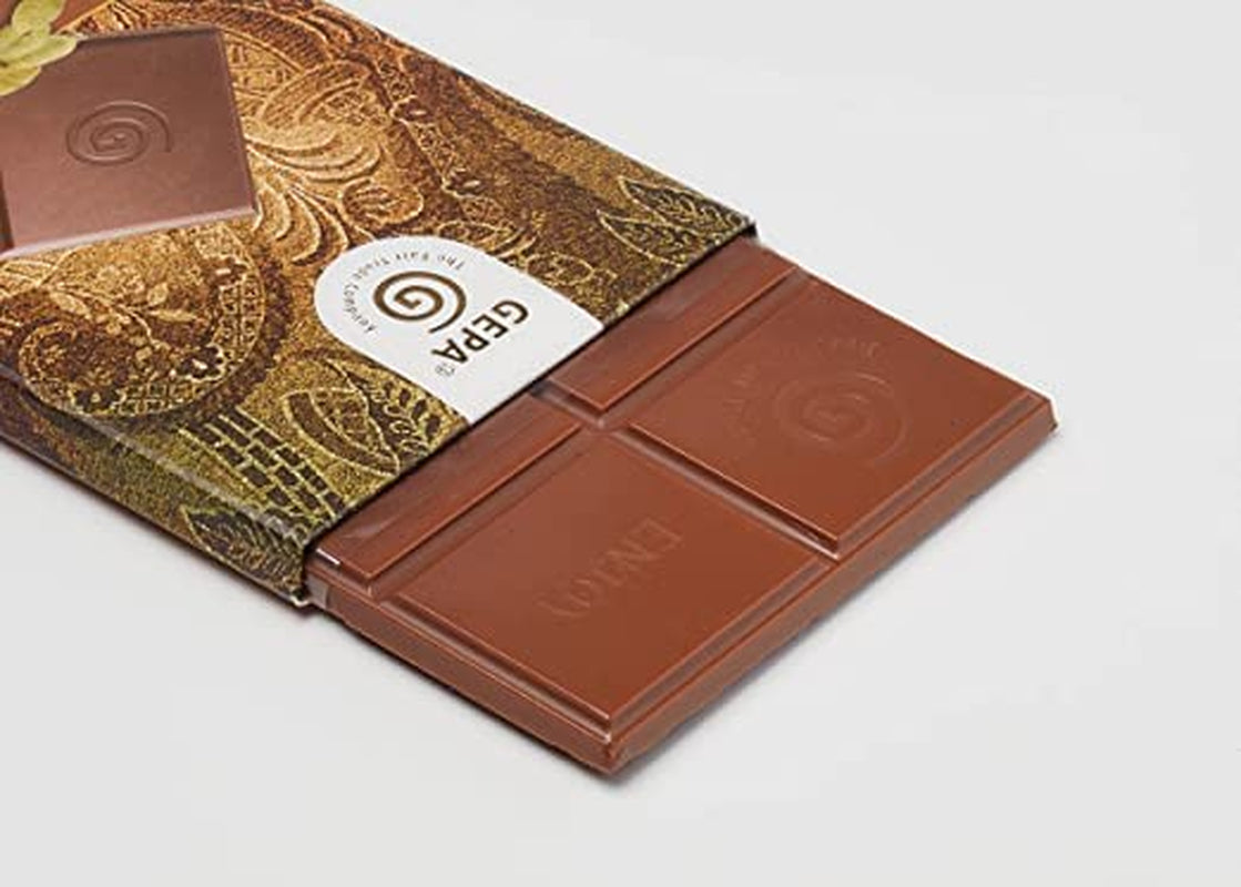 Organiczny kardamon, 38% kakao, opakowanie 100 g