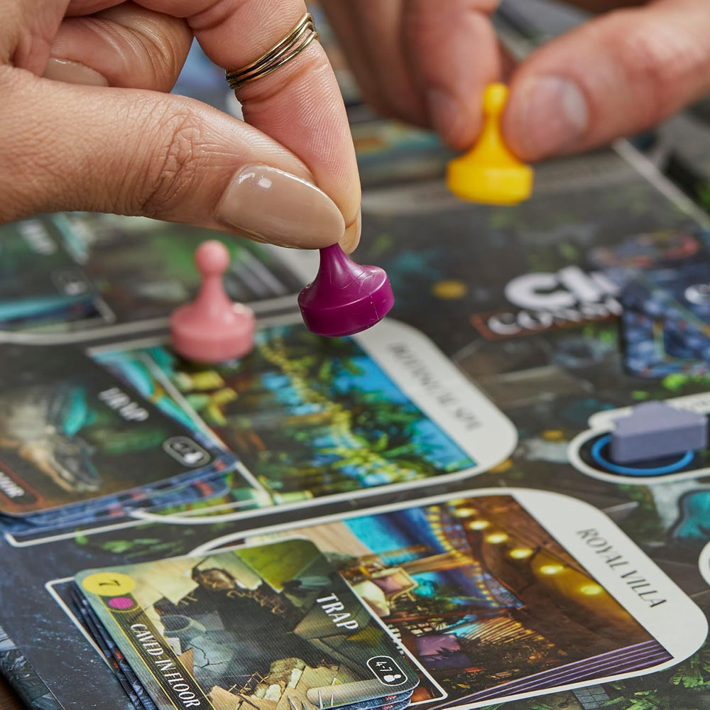 Gra planszowa Cluedo Conspiracy firmy Hasbro Gaming dla dorosłych i nastolatków, niemiecka wersja tajemniczej gry, dla 4–10 graczy w wieku od 14 lat