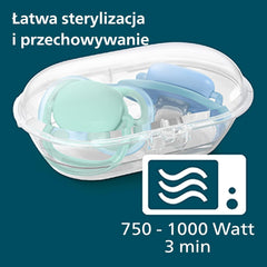 Suzete Philips Avent Ultra Air, pachet de 2 - Suzete cu bisfenol A pentru bebeluși cu vârsta cuprinsă între 0 și 6 luni (model SCF085/15) maro/verde