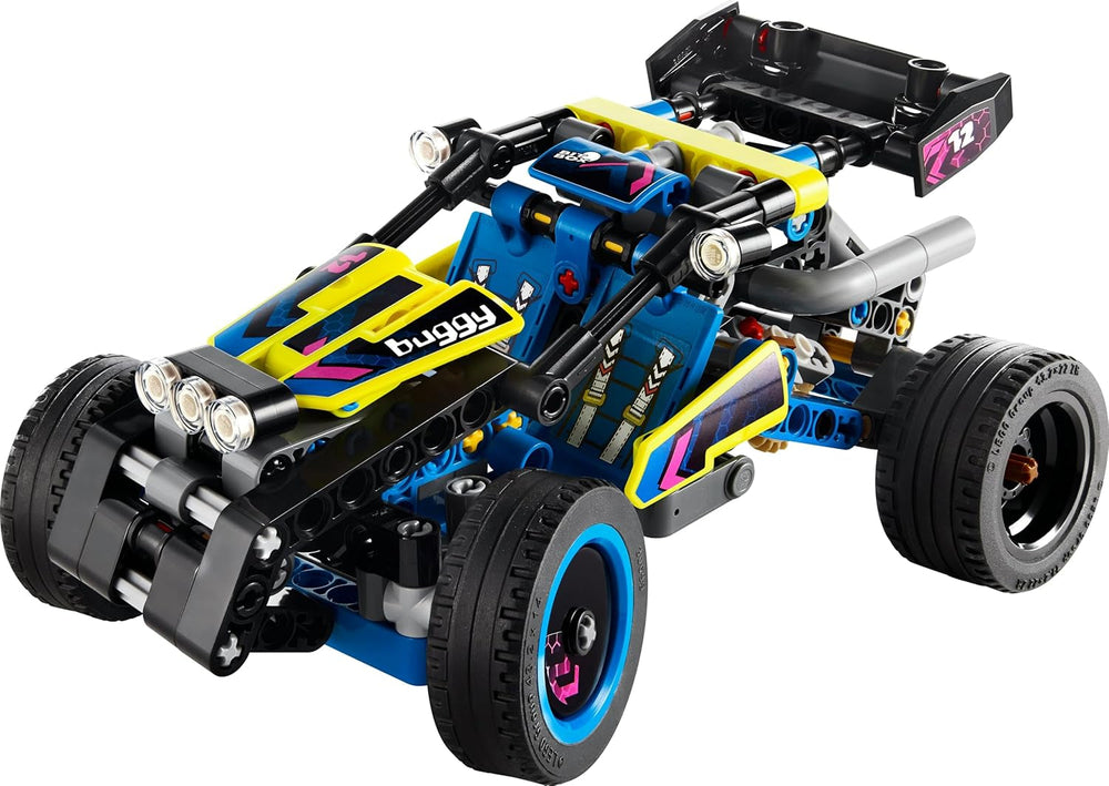 LEGO Technic Offroad Racing Buggy Samochodzik dla dzieci Zestaw do budowania samochodu wyścigowego Buggy Prezent dla chłopców i dziewcząt 8-letni model samochodu rajdowego 42164 Zestawy do budowania Besuche den LEGO-Store