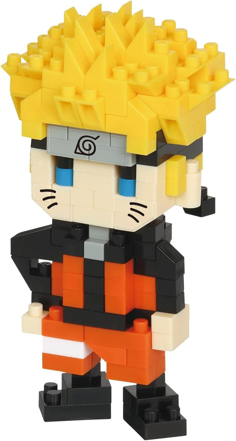 Bandai - Nanoblock - Kakashi Hatake - Mini-Bausteinfigur - Konstruktionsspiel - Bausatz für Manga-Pixel-Figur - NBCC137