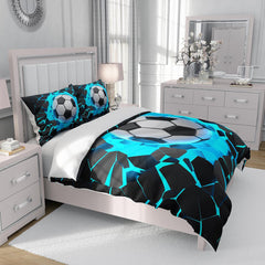 Pościel dziecięca, piłka nożna, mikrofibra poliestrowa Pościel - dziecięca Sklep Naty